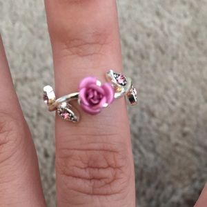 Pink Rose Ring